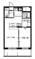 コンブリオ高柳の物件間取画像